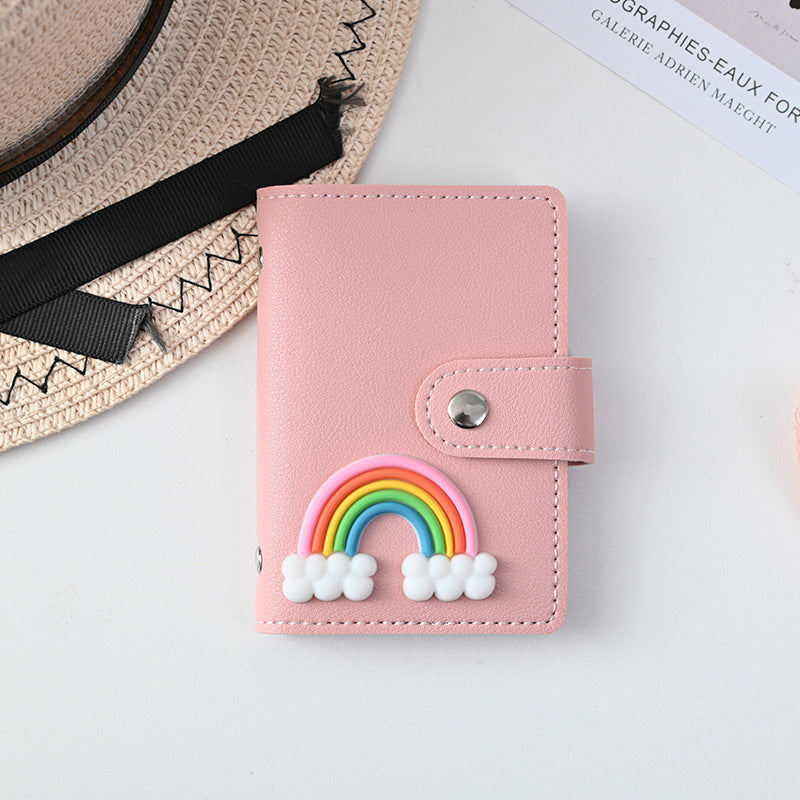 Personalized Snap-Button Love Card Bag