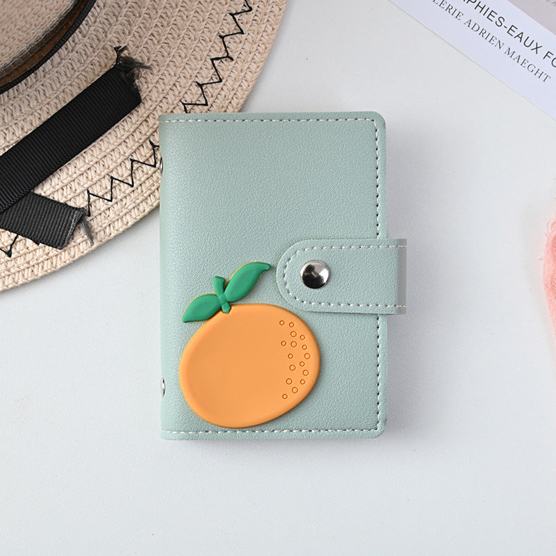 Personalized Snap-Button Love Card Bag