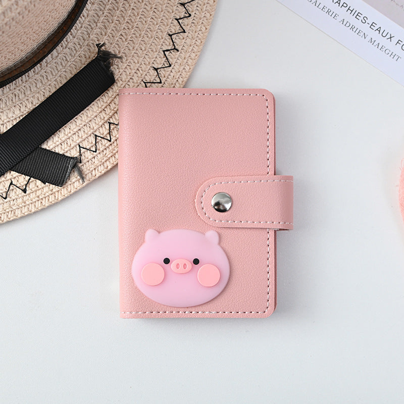 Personalized Snap-Button Love Card Bag