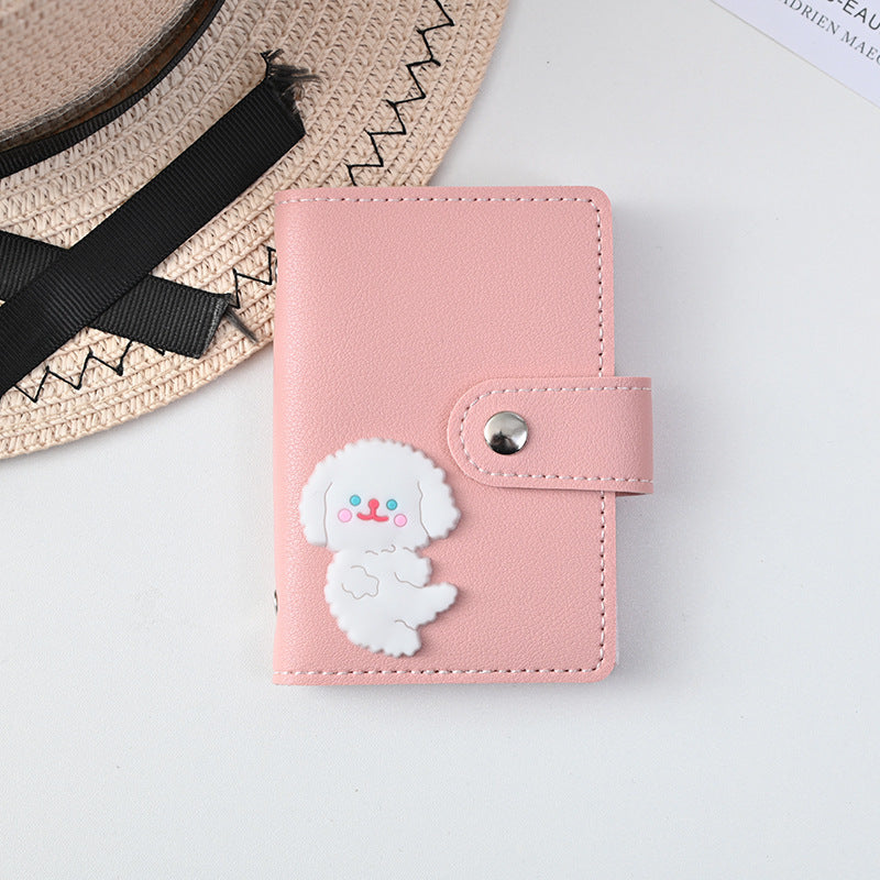 Personalized Snap-Button Love Card Bag