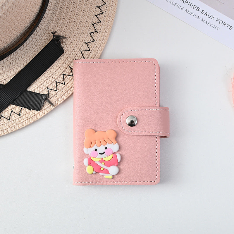 Personalized Snap-Button Love Card Bag