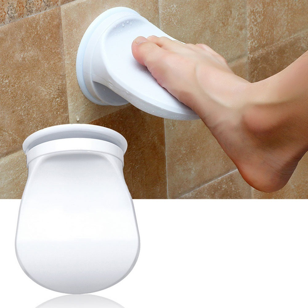 Bathroom Shower Foot Rest – Suction Cup Non-Slip Pedal Step Aid for Shaving, Leg Support, and Foot Washing