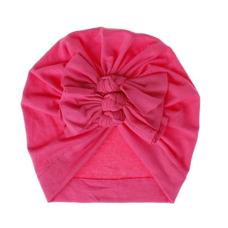 Baby Hundred Days Baotou Ear Cap – Cute Indian Style Hat for Infants and Toddlers