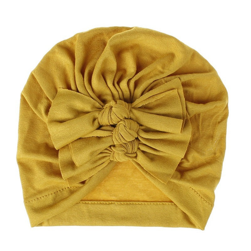 Baby Hundred Days Baotou Ear Cap – Cute Indian Style Hat for Infants and Toddlers