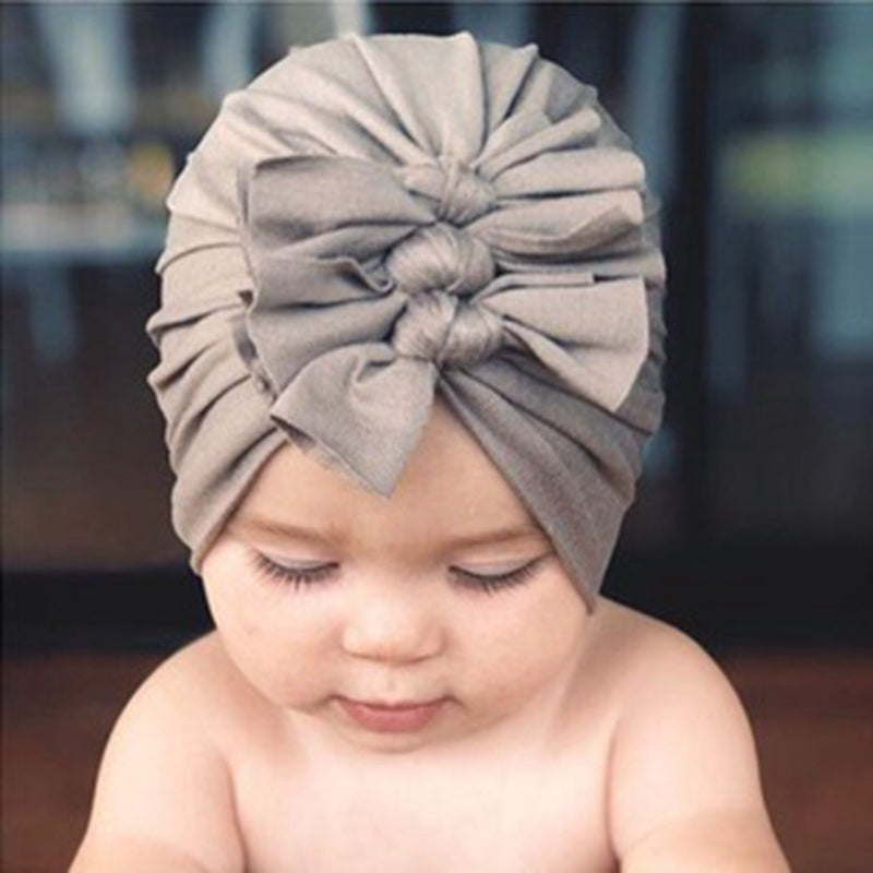 Baby Hundred Days Baotou Ear Cap – Cute Indian Style Hat for Infants and Toddlers
