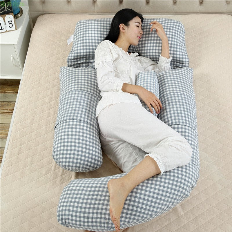 U-Shaped Pregnancy Pillow – Full Body Maternity Support