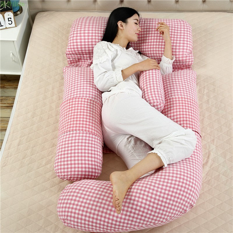 U-Shaped Pregnancy Pillow – Full Body Maternity Support