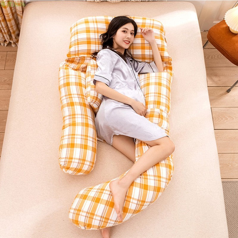 U-Shaped Pregnancy Pillow – Full Body Maternity Support