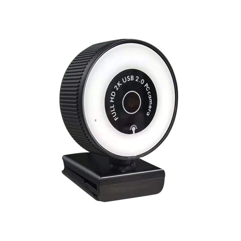2K/1080p Autofocus Streaming Webcam with Microphone & Privacy Cover – USB Plug-and-Play