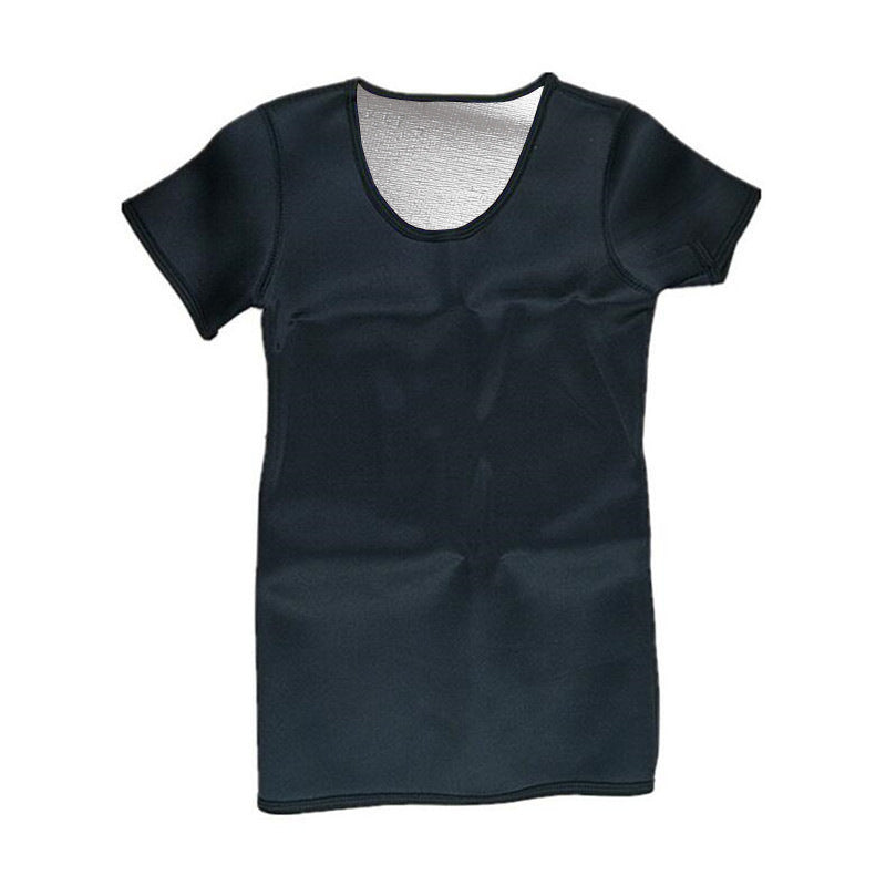 Abdomen Shirt Fat Burning Fitness Body Shaping Top Sports T-Shirt
