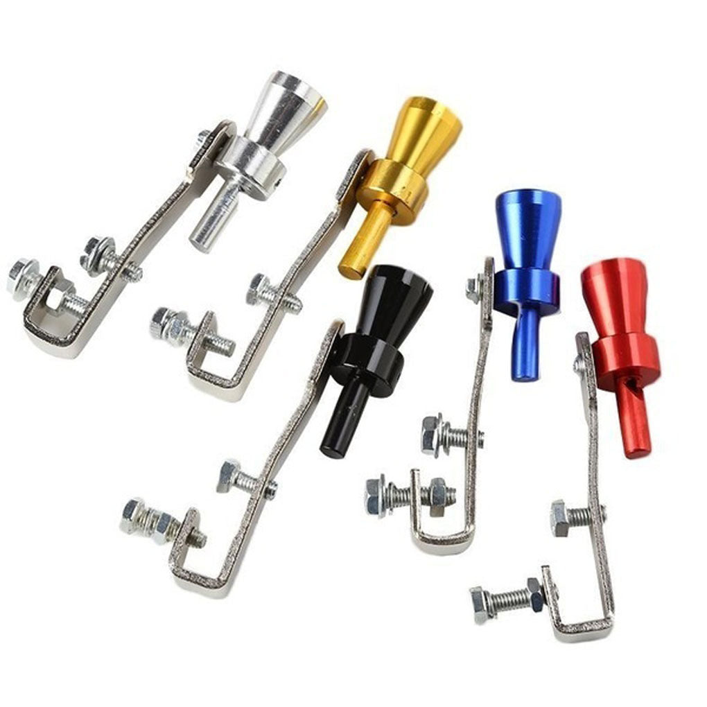 Color Turbo Whistle Exhaust Pipe – Car Performance Sound Enhancer, Universal Fit