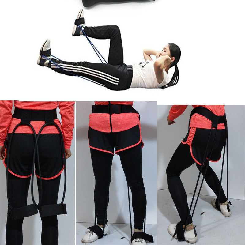 Latex Foot Pedal Resistance Band – Full-Body Home Workout Yoga Fitness Rope
