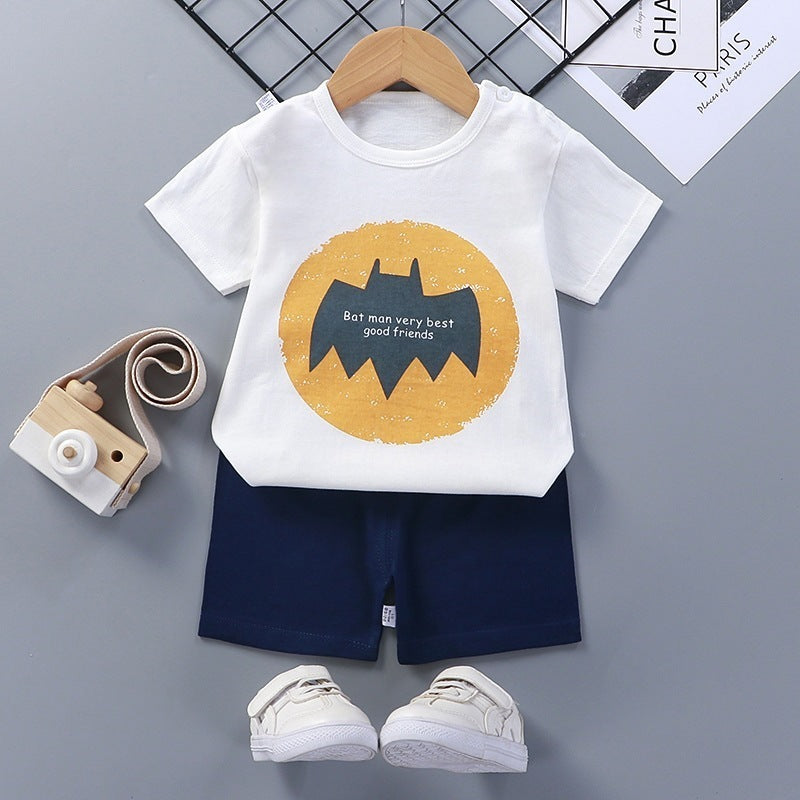 Summer Infant and Toddler Clothes Set – Baby T-Shirt and Shorts Outfit for Ages 1–6 Years