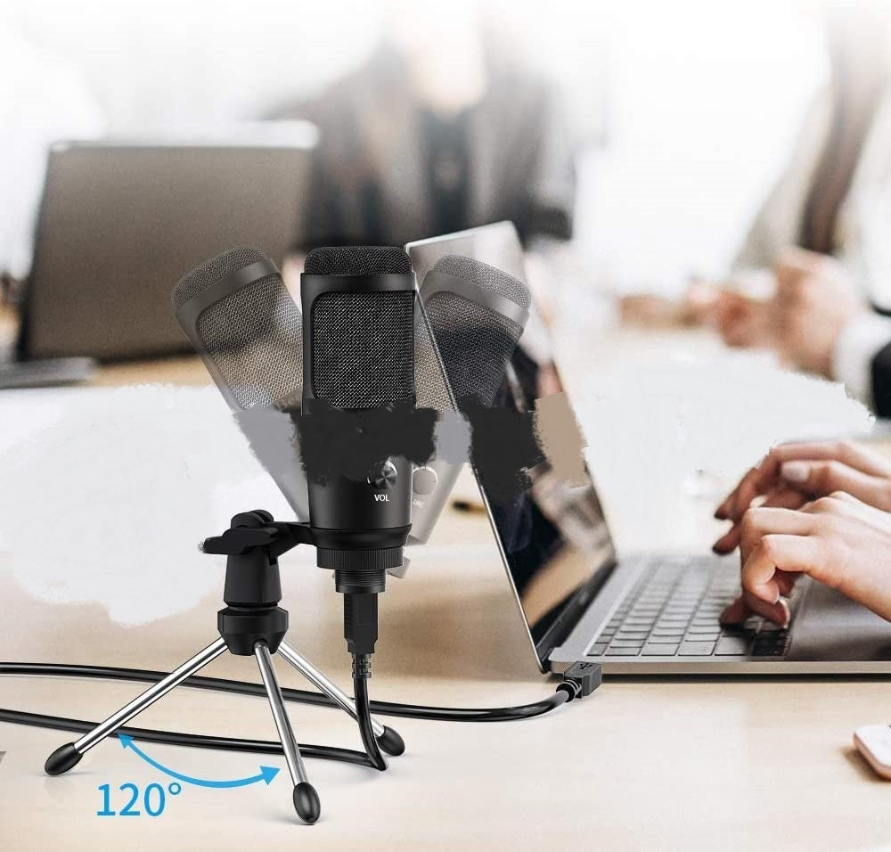 Live Recording Microphone Desktop Tripod Set