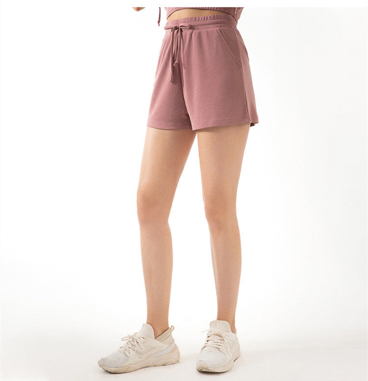 Lace Wide-Leg Loose Shorts – Women's Sports, Fitness & Yoga Fashion