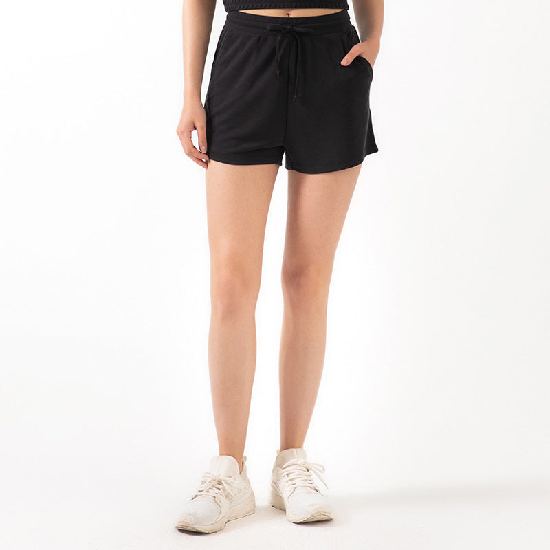 Lace Wide-Leg Loose Shorts – Women's Sports, Fitness & Yoga Fashion