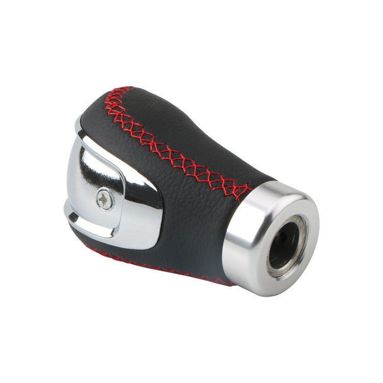 Modified PU Rod Wave Club Head Leather Gear Shift Knob