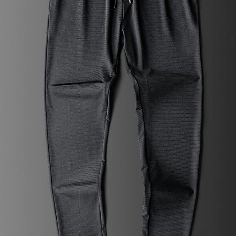 Men’s Ice Silk Mesh Sweatpants – Fashion Breathable Casual Pants