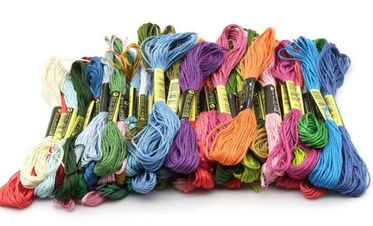 Cotton Embroidery Thread Set 200 Colors For Cross Stitch