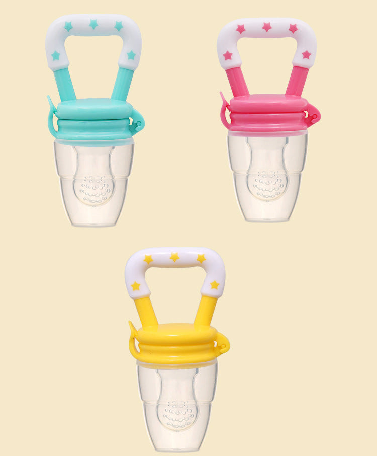 Fruit And Vegetable Lok Fruit Complementary Food Silicone Bite Lok Star Bite Fruit And Vegetable Bag