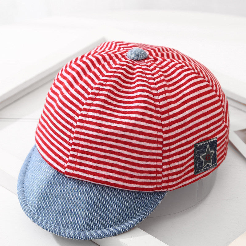 Baby Hats Spring and Autumn – Thin Soft Cotton Baseball Cap with Breathable Visor for Boys and Girls