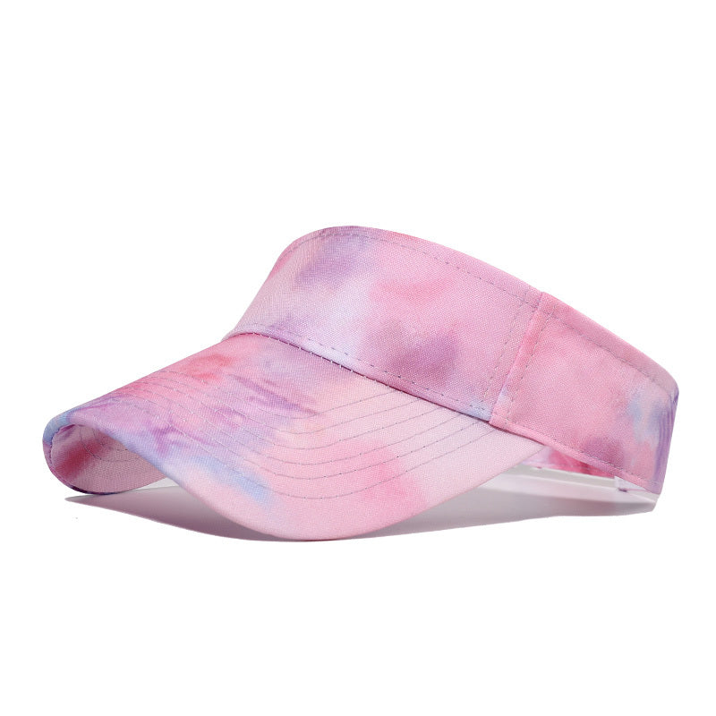 New Tie-Dye Graffiti Baseball Cap with Curved Brim for Men and Women