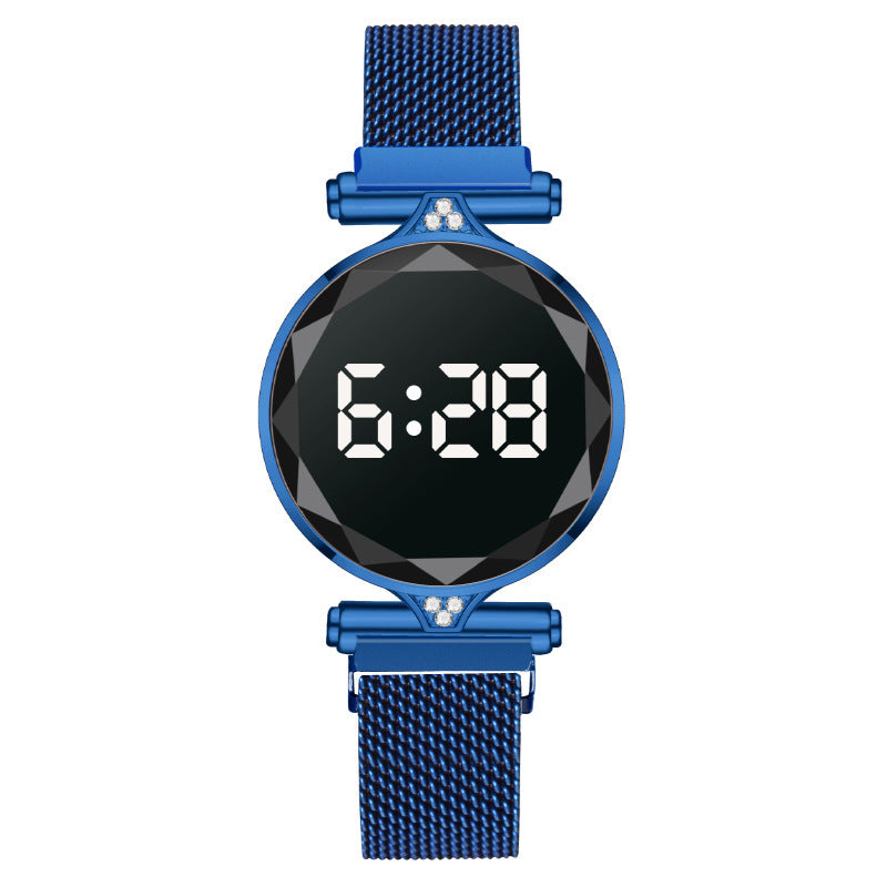Led White Light Magnetic Electronic Watch