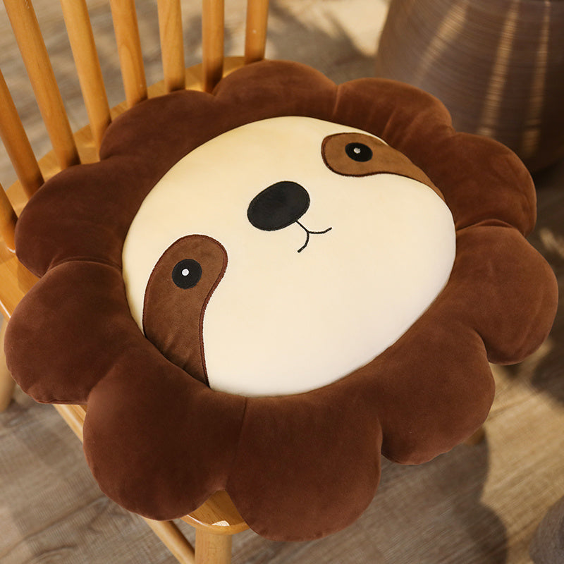 Daisy Sun Flower Cute Petal Pillow Cushion Office Sedentary Stool Seat Cushion Tatami