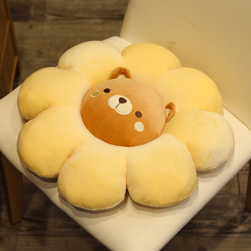 Thickened Butt Cushion For Flowers Lying Pillow Car