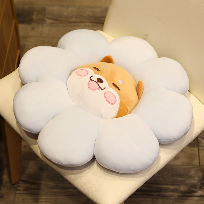 Thickened Butt Cushion For Flowers Lying Pillow Car