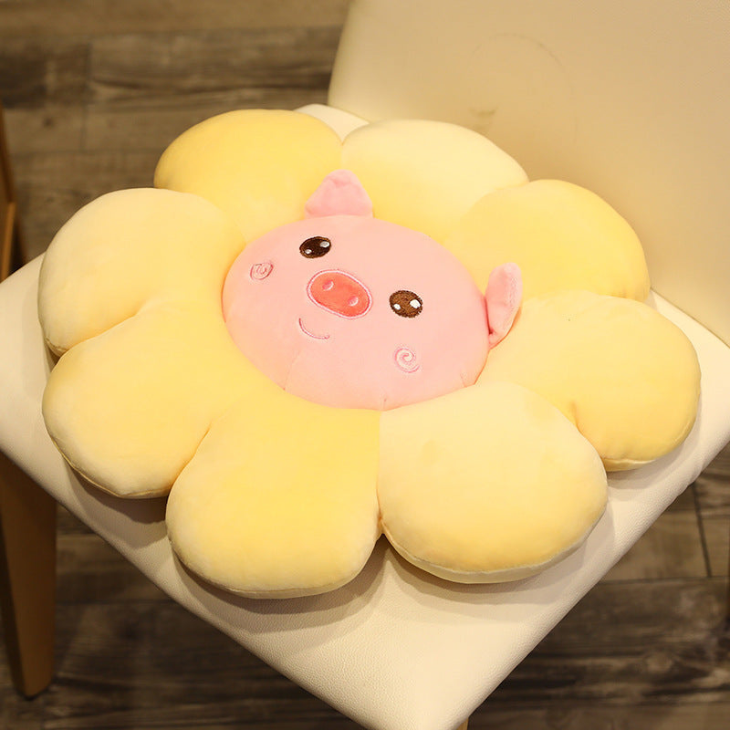 Thickened Butt Cushion For Flowers Lying Pillow Car