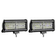 Factory Direct Cross-Border Special For Car Led Headlights Miki 4 Row 144W Work Light Off-Road Car Roof Front Bumper Spotlight