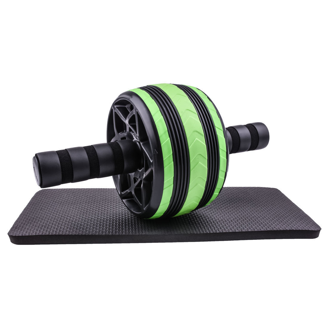 Double-Wheel Ab Roller – Silent Core Trainer for Home Fitness & Leg Workouts