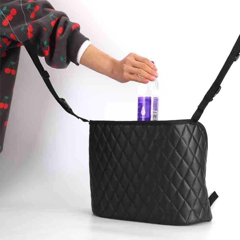 Car Seat Handbag Holder – Universal Car Storage Organizer for Middle Console & Auto Interior Tidying