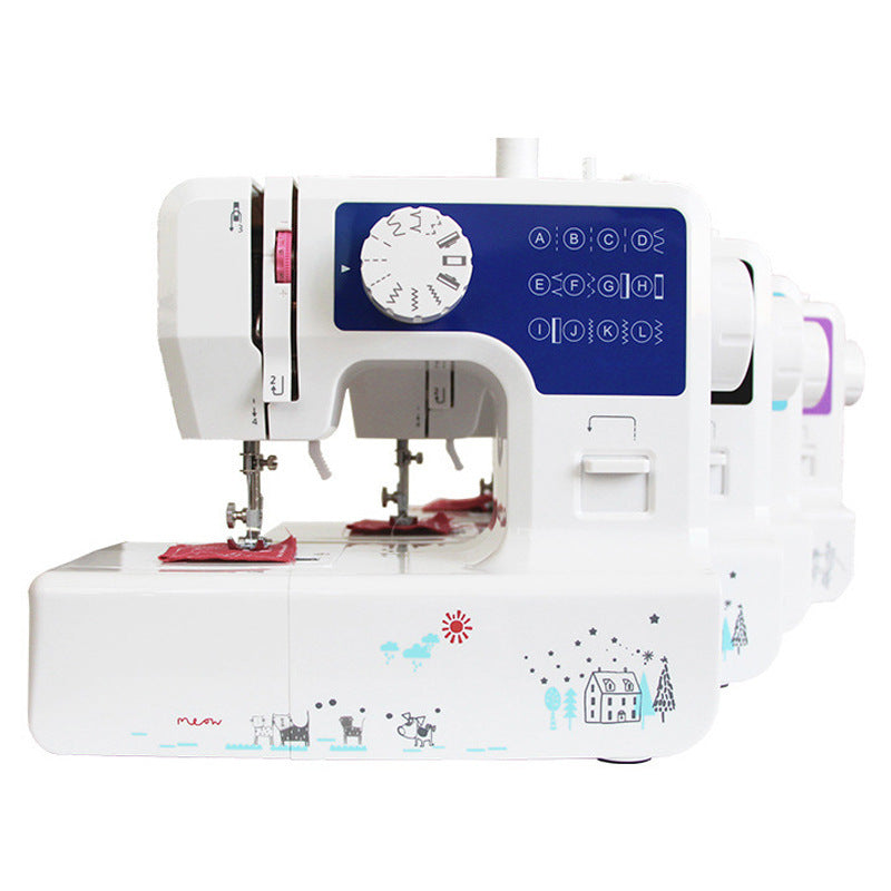 Compact Mini Electric Desktop Sewing Machine – Household Portable Sewing Device