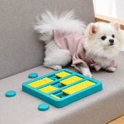 Interactive Rotating Slow-Feed Plastic Dog Toy