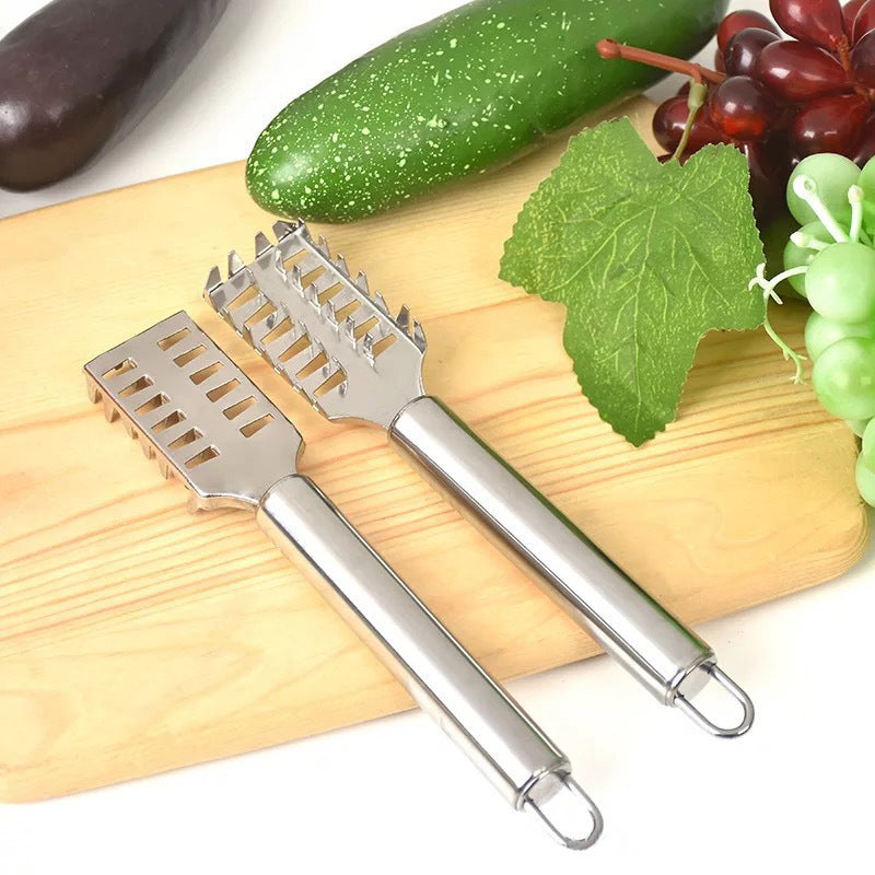 Stainless Steel Fish Scale Peeler – Creative Kitchen Scale Remover Tool