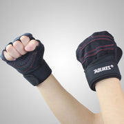 Workout Gloves with Wrist Wrap – Breathable Non-Slip Fitness Gloves