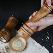 Manual Wooden Grinder – Classic Kitchen Spice Mill