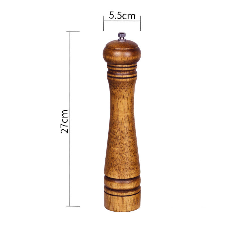 Manual Wooden Grinder – Classic Kitchen Spice Mill