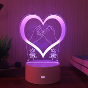 Small Night Light Plug - In Bedroom Bedside Lamp Table Lamp