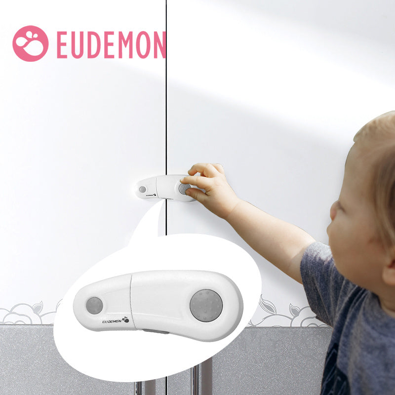 Child Safety Lock – Double Button Drawer, Cabinet & Refrigerator Lock  Product Description