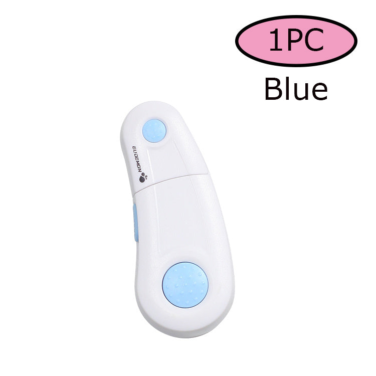 Child Safety Lock – Double Button Drawer, Cabinet & Refrigerator Lock  Product Description