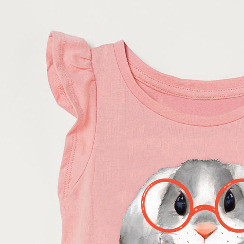 European And American Children's Clothing Sleeveless Girls Dress Knitting
