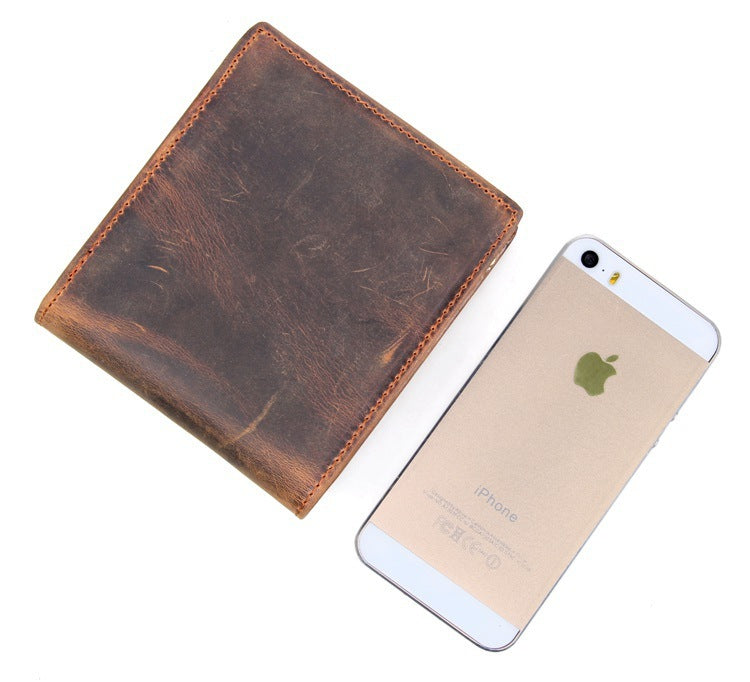 Men's Luxury Short Wallet – Horse Leather