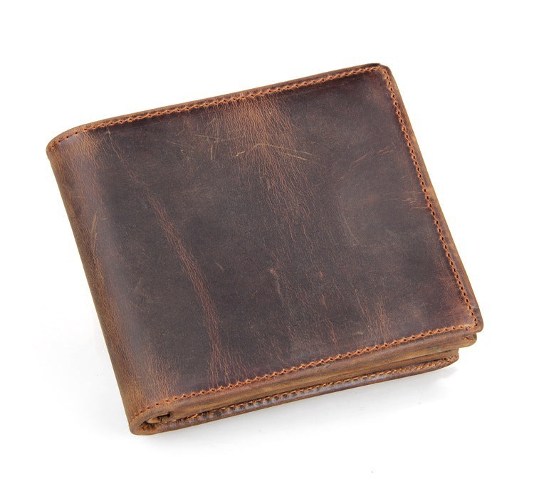 Men's Luxury Short Wallet – Horse Leather