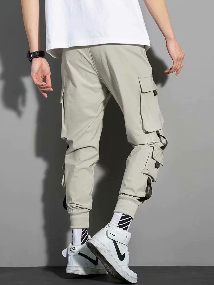 Men’s Trendy Loose-Fit Overalls – Casual Streetwear