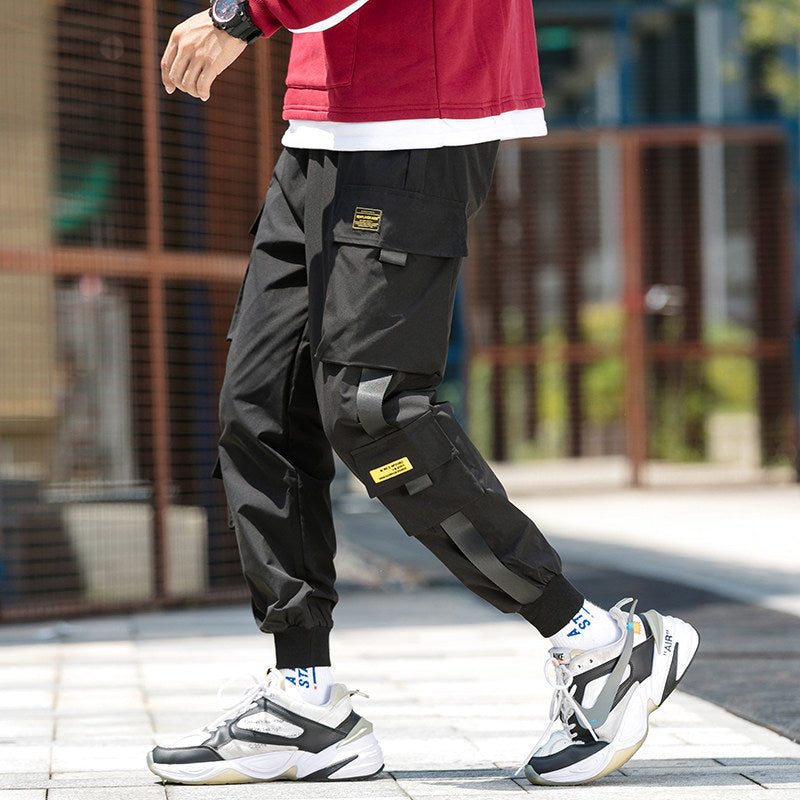 Men’s Trendy Loose-Fit Overalls – Casual Streetwear