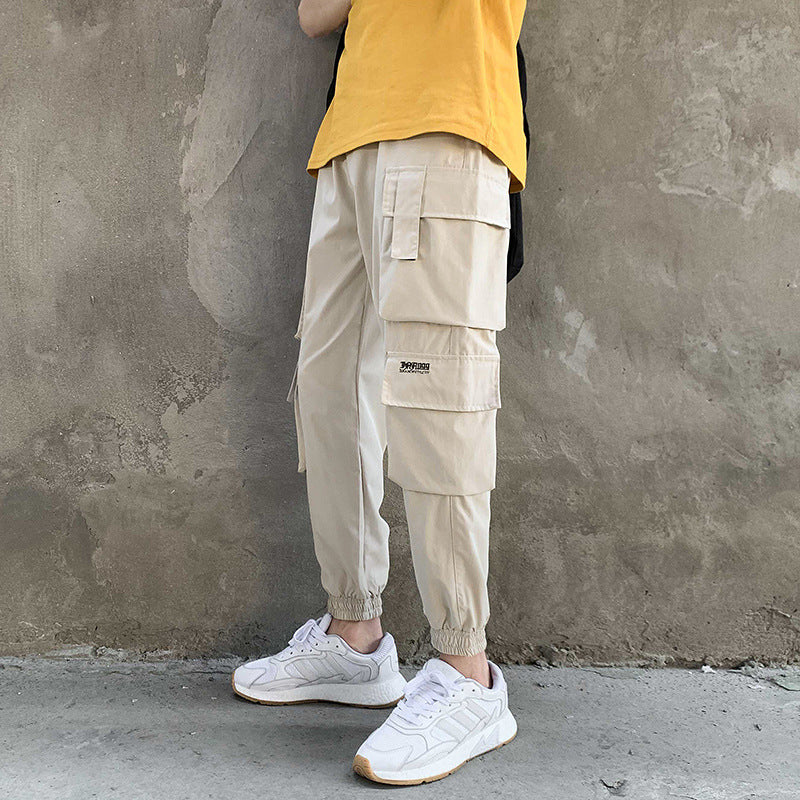Men’s Trendy Loose-Fit Overalls – Casual Streetwear