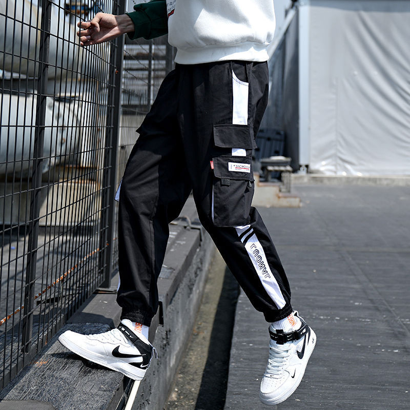 Men’s Trendy Loose-Fit Overalls – Casual Streetwear